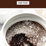 Viral brownie pudding.