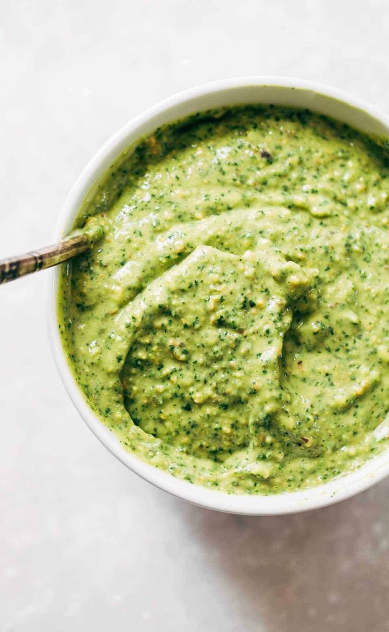 Magic green sauce.